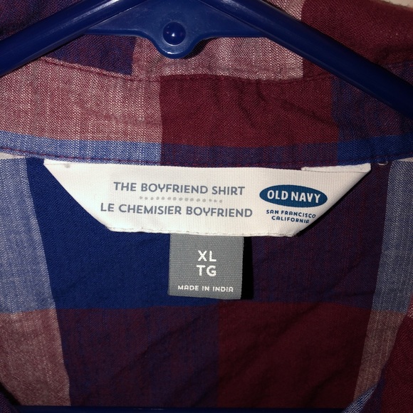 Old navy light weight collared shirt - Picture 2 of 2